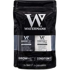 Watermans Grow Me minis Travel shampoo and conditioner set - Great for your gym bag