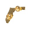 Florida State Shaped Map Lapel Metal Pin Enamel Brooch Keepsake