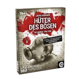 Game Factory 646289 50 Clues, Guardian of Evil, Part 3, Escape Thriller to Play along and Puzzles, Exit Game, Puzzle Game, Crime Game, Season 2: Mary Trilogy