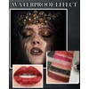 Glitter Lipstick, Diamond Metallic Sparkling Matte Lipstick, Waterproof Long Lasting