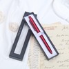 Premium Ballpoint Pens, Red pen-holder, with Elegant Gift Box Packaging