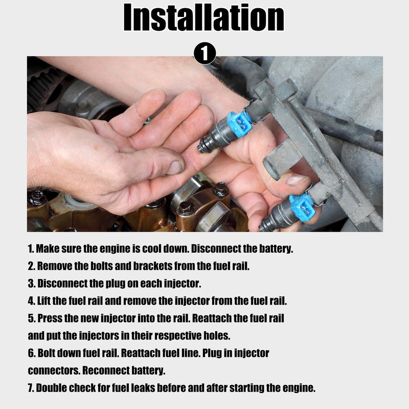 Partuto Fuel Injector - for Mini One Cooper 2000-2008 Metal