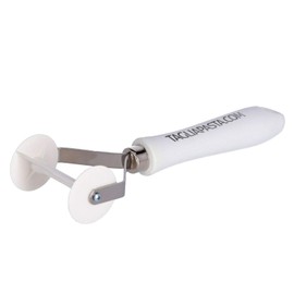 Pasta & Pastry Cutter, 2 Straight Squares Every Rotation, with Delrin Wheels and ABS Handle. Art.376