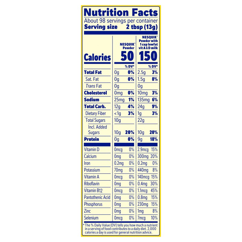 Nestlé Nestle, Nesquik Chocolate Drink Mix, 2.81 Lbs