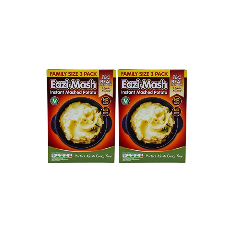 Eazi-Mash Instant Mashed Potato | Pack of 2 x 300g