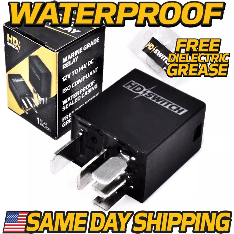 HD Switch Hella Black RELAY Fits Tyco VFM-15F41-S01 931 524-02,