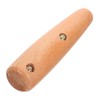 Ciieeo 1 Set Wooden Turner Handle Replacement Scalding Design for