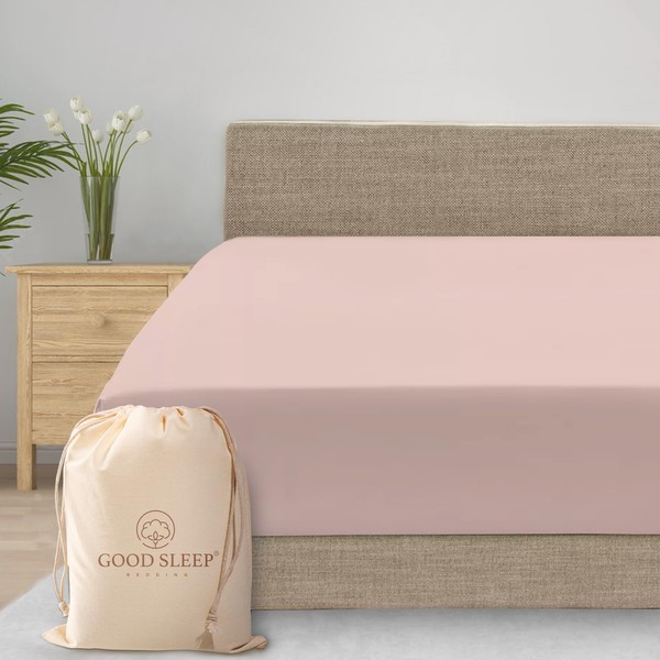 Good Sleep Bedding Queen Size Fitted Sheet - Soft &