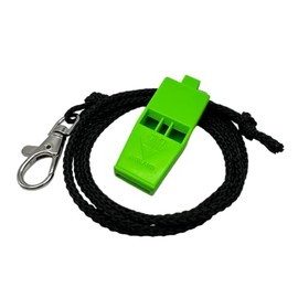 ACME Tornado No. 636 - Loud Emergency Whistle / Signal Whistle with Whistle Band for Outdoor, Hiking & Safety (DG Green)