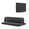 Laptop Stand Vertical Storage Holder Width Adjustable Aluminum Alloy Material