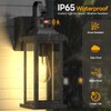 Roravilia Motion Sensor Outdoor Light for House with GFCI Outlet,
