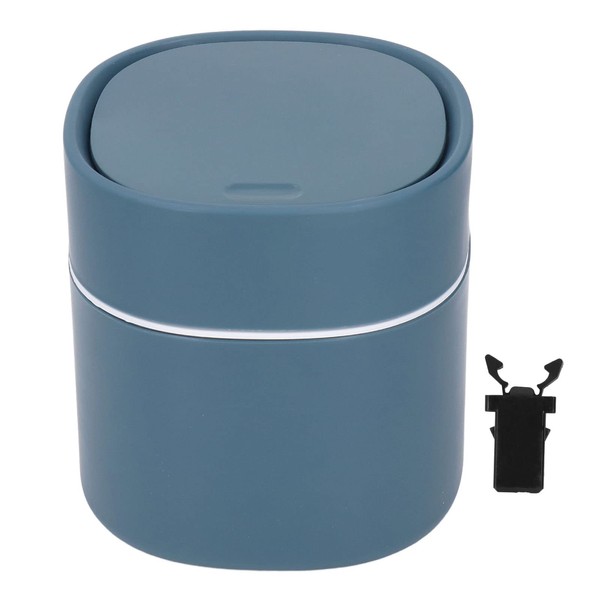 TOPINCN Mini Cubo de Basura con Tapa, Papelera de Escritorio,