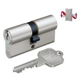 BASI V50 Profile Short Cylinder 27/35 mm with Emergency and Danger Function | Different Locking | Profile Cylinder | Door Cylinder Lock Cylinder for House Entrance Doors | Cylinder Lock with 3 Keys