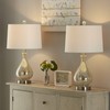 Maxax Glass Table Lamp Set of 2 for Living Room,