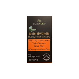 Nutricore Multivitamin Vitamin Mineral 180 tablets, 1 box, 1 month / 뉴트리코어 멀티비타민 비타민 미네랄 180정 1박스 1개월