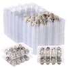 60 Pcs Quail Egg Cartons, Square Dozen Egg Boxes, Classical