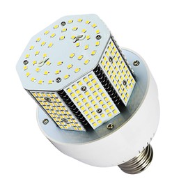 lawind 85W 480Volt E39 LED Corn Light Bulb,Cob Corn Light Super Bright 12750LM 5000K Daylight Garage Light for High Bay Warehouse Workshop Backyard Lot Retrofit Indoor Outdoor,AC300-480V Input (85W)