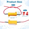 Xuhal 20 Pack 50W 6ohm Load Resistor Turn Signal LED