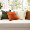 Sungeek Set of 4 Decorative Cushion Covers Soft Corduroy Boho