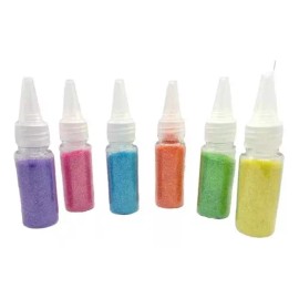 nails style and art Efecto Azúcar Uñas Acrílicas 12 Piezas