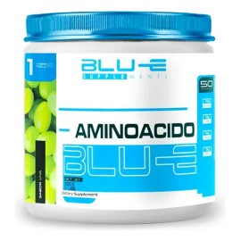 Aminoácidos En Polvo Blu-e 500g Sabores Sabor Uva                                                                                                     