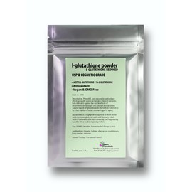 Talsen Chemicals Reduced L-Glutathione Powder DIY Cosmetic Grade Pure Glutathione Organic Powder for Skin, (2 Ounce / 56 gram)