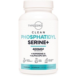 3 suplementos de enfoque nootrpico fosfatidilserina (Alpha GPC  Huperzina A  Fosfatidilserina 400 mg) L Serine Nootrropics Suplemento de apoyo...     