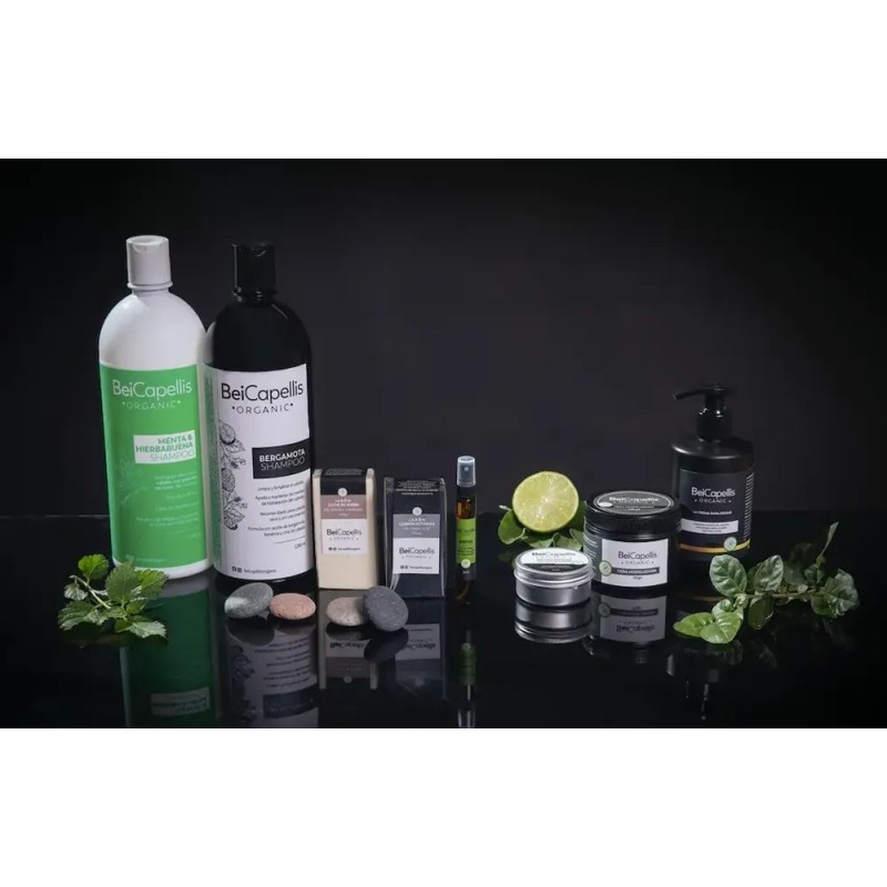 Shampoo Natural De Bergamota Con Romero