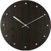 Hometime Wooden Wall Clock With Dot Detailing