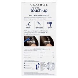 Clairol Nice 'n Easy Root Touch-up Permanent Hair Color, 4 Dark Brown