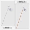 Totority 6 Strings Guitar Strings Set Guitar Strings for Folk