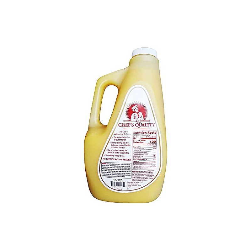 Chef's Quality Alternative Liquid Butter 1 Gallon
