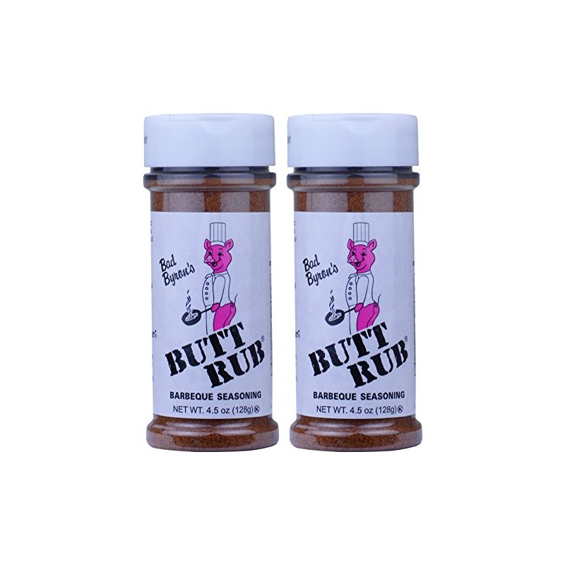 Bad Byrons Butt Rub Barbecue Seasoning 4.5 Ounce - Pack