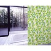 MEIWA sutairissyubasuka-ten Leaf Pattern 130 cm Wide x 178 cm Length Light
