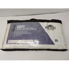 DENVER MATTRESS 343491 KING SIZE PILLOW 100% COTTON HYPOALLERGENIC RV / CAMPER