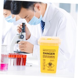 Healeved Travel Container Disposal Buckets Needles Disposal Containers Pp Material