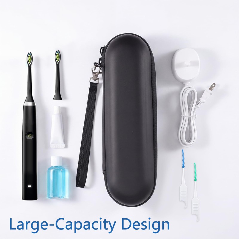 lanjue Electric Toothbrush Travel Case for Oral-B Pro/iO Waterproof EVA