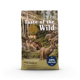 Taste of the Wild Grain Free High Protein Real Meat Recipe Pine Forest Premium Dry Dog Food