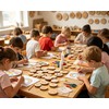 Natural Small Wood Slices for Crafts, 1.2"-2.5" Unfinished Wood Pieces