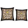 100% Brown Sugar Gift Black Pride Tees Co. Black Pure
