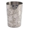 Cocktail Mixing Glass 304 Stainless Steel Heat Preservation Engraved Bartending