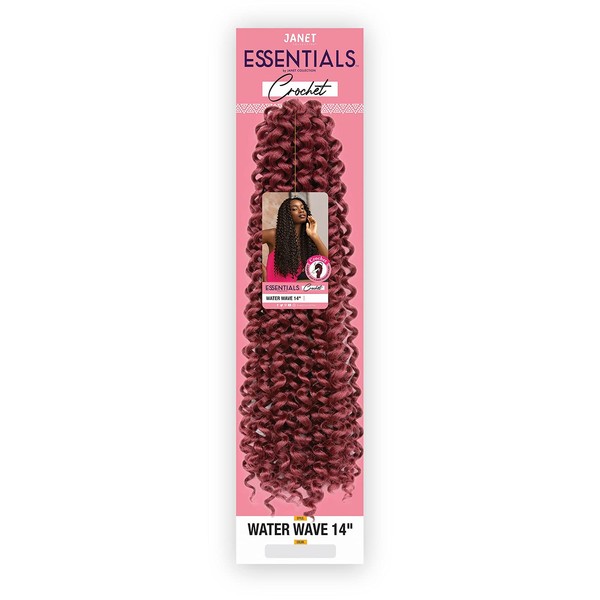 Janet Collection Crochet Braids Essentials Water Wave 14" (5-pack, 1)