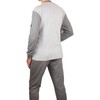 Navigare Men's Pyjamas Winter Warm Cotton Interlock Grey 2141340, 2141350