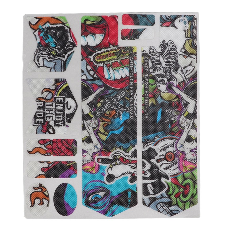 ENLEE 3D Mountain Bike Front Fork Sticker Scratch Resistance Bicycle