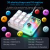 Koolertron 9-Key Mechanical Numpad with 2 Programmable Knobs, LED Backlit