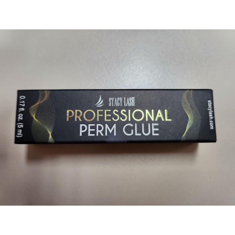 STACY LASH Professional Perm Glue / 0.17 fl.oz./ 5 ml/Transparent