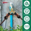 3/4inch Hose Splitter Heavy Duty 2 Way Garden Hose Connector