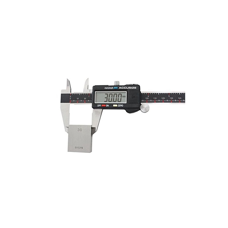 Accusize Industrial Tools 0-6 Inch x 0.001 Inch 3-Key Electronic