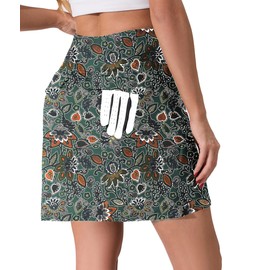 Oyamiki Tennis Skorts Skirts for Women High Waisted Lightweight Athletic Running Skort with 4 Pockets Casual Summer