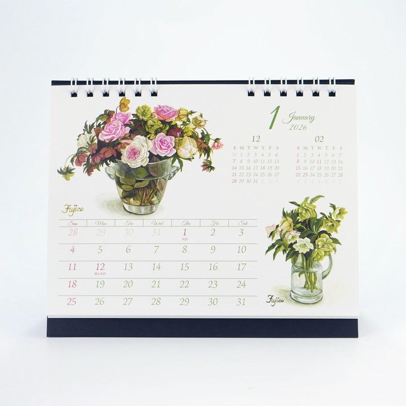 Fujiko Hashimoto Cal-221 2026 Calendar Tabletop S